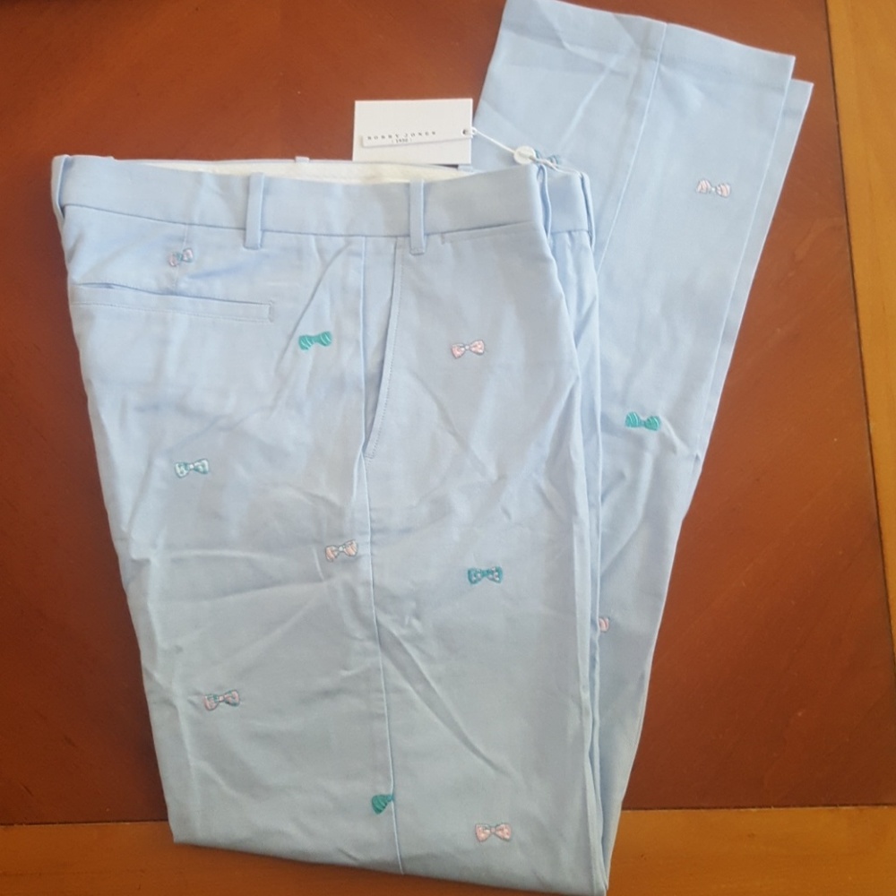 Bobby Jones bow tie long pants